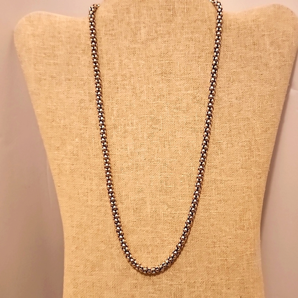 Premier Design Silvertone Necklace